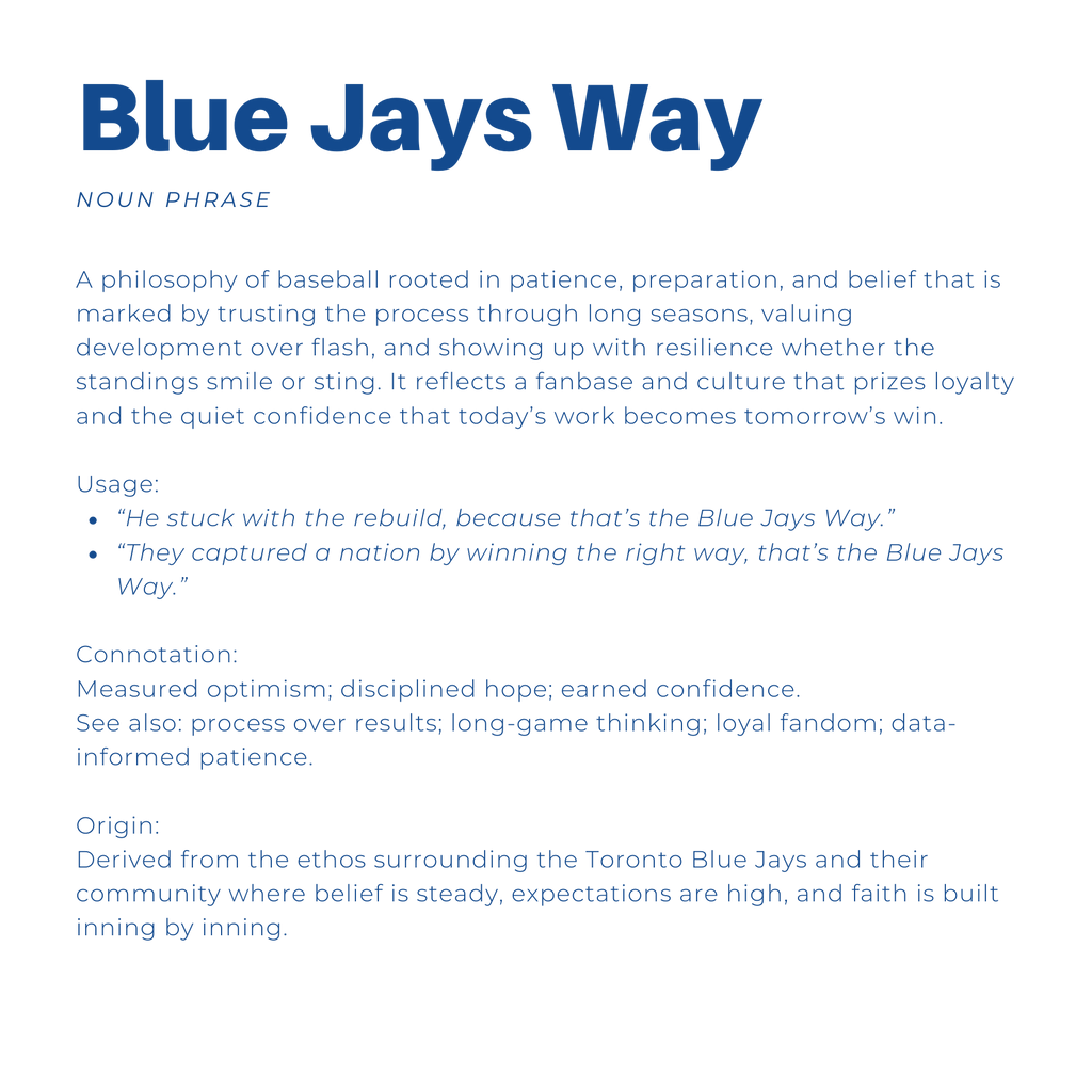 The Blue Jays Way™ Classic Hoodie